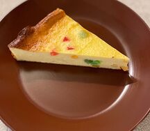 Творожная запеканка с цукатами 