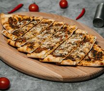 С Сыром и фаршем