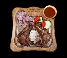 Баранья корейка маринованная