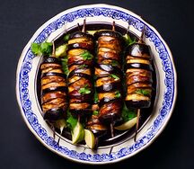 Баклажан-кебаб халяль