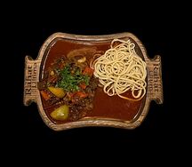 Гушт сай с лапшой