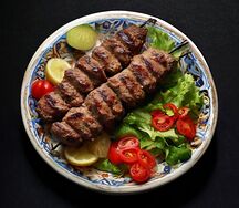 Шашлык из бараньей мякоти