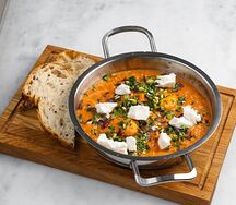 Яичница с помидорами