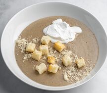 Крем-суп грибной