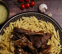 Галнаш с сушеной кониной