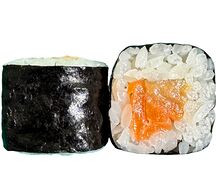 Маки с лососем