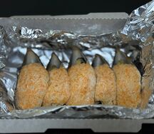 Мидии под сырным соусом 5шт