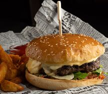 Бургер Чикен барбекю