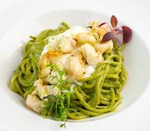 Фисташковая паста с креветками