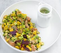 Севиче с лососем