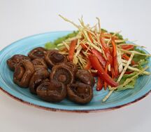 Тёплые шампиньоны