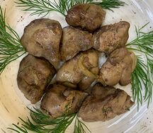 Печень с курдюком