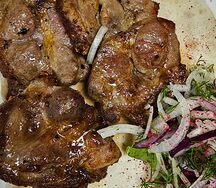 Шашлык из cвинoй шеи