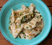 Манду с говядиной