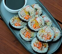 Кимпаб с крабом