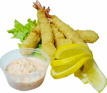 Креветки темпура