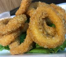 Кольца кальмара в темпуре