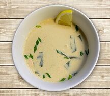 Сливочный с лососем