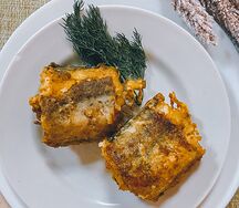 Рыба хек (жареная)