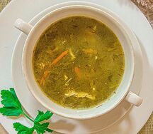 Борщ зеленый