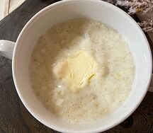 Каша овсяная молочная