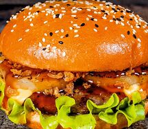 Бургер Ананасовый woo Говядина