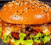 Бургер Ананасовый woo Курица