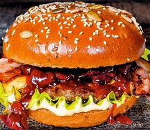 Черри бургер Курица