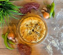 Пирог с мясом маленький