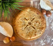 Пирог с капустой большой