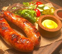 Острые колбаски из свинины