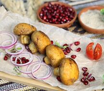 Шампиньоны на углях