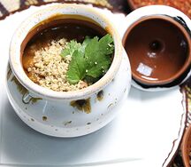 Лобио в горшочке