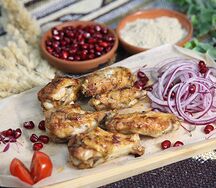 Шашлык из куриных крылышек