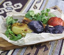 Овощи на мангале