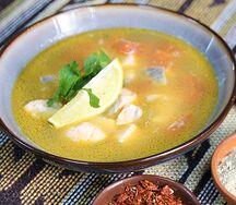 Уха из семги