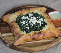 Хачапури со шпинатом