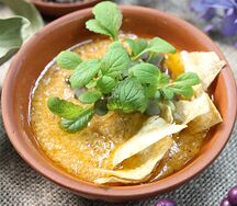 Хумус с аджикой