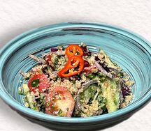 Грузинский салат Овощной с орехами