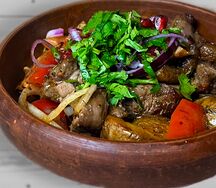 Оджахури из цыпленком