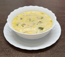 Суп сырно-грибной