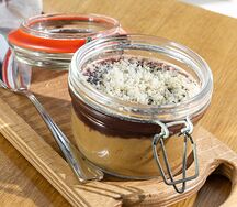 Пате из цыпленка с фундуком и желе порто