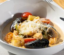 Жаркое из морепродуктов