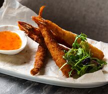 Креветки темпура