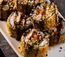 Ролл Темпура с лососем