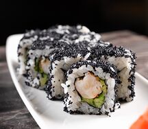 Ролл Калифорния с креветкой