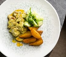 Телятина с соусом Песто