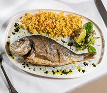 Дорадо с кускусом