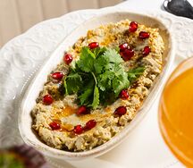 Печеный перец в ореховом соусе