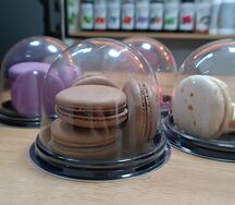 Макарунс клубничный